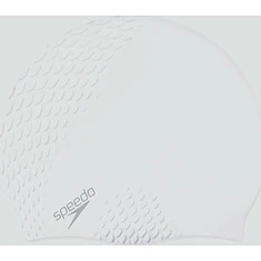 Speedo Шапочка для плавания Adult Bubble Active + Cap White
