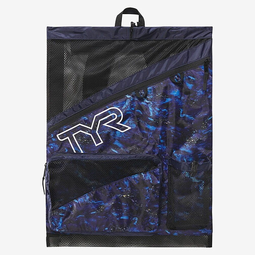 TYR Мешок-рюкзак Elite Team Mesh Backpack teal/multi