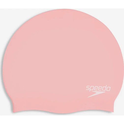 Speedo Шапочка для плавания Plain Moulded Silicone Cap Light Pink