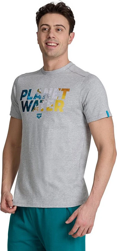 Arena Майка ARENA PLANET WATER T-SHIRT medium grey heather