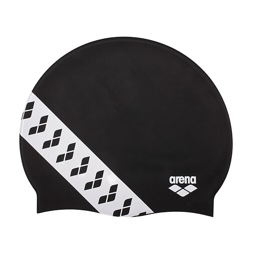 Arena Шапочка для плавания TEAM STRIPE CAP Black