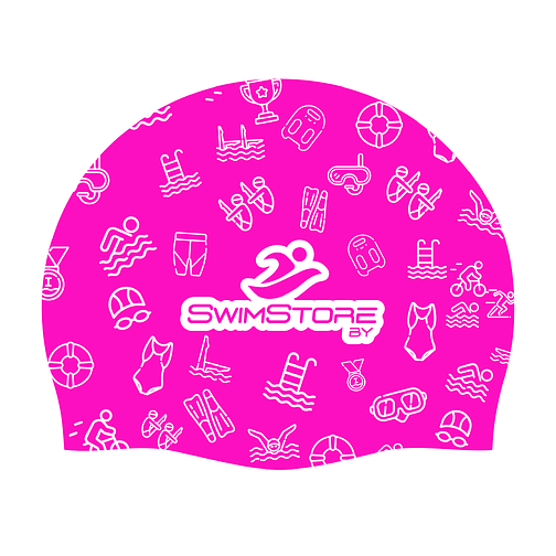 SwimStore Шапочка для плавания Aquatics pink