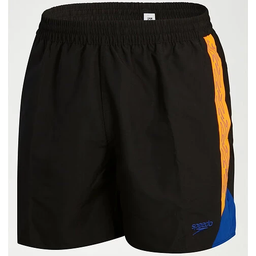 Speedo Шорты для плавания Hyper Boom Splice 16'' Swim Shorts Black/Yellow