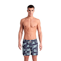 Arena Шорты для плавания BEACH BOXER ALLOVER asphalt-multi