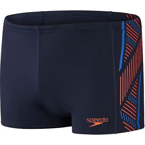 Speedo Плавки спортивные Tech Panel Aquashorts navy/orange