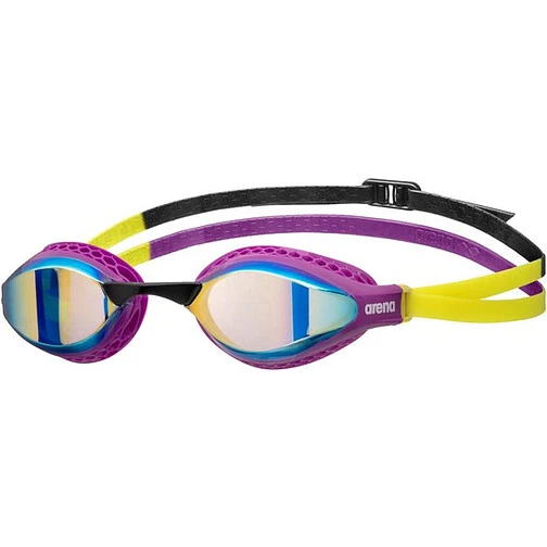 Arena Очки для плавания AIR-SPEED MIRROR aqua-plum-artic_lime