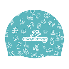 SwimStore Шапочка для плавания Aquatics ice mint