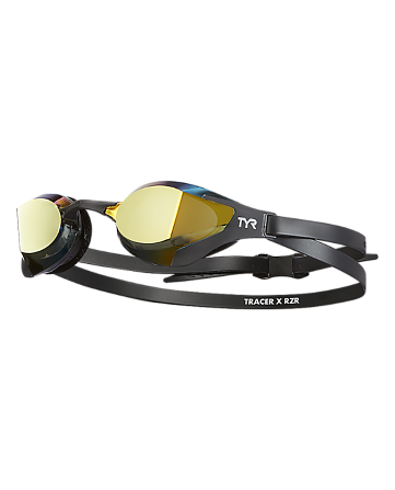 TYR Очки для плавания Tracer-X RZR Racing Mirrored Gold/Black