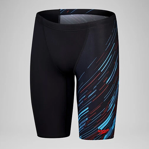 Speedo Джаммеры HyperBoom V-Cut Jammer Black/Blue