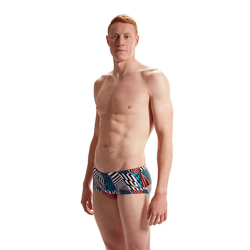 Speedo Плавки спортивные 13.5cm Club Training Allover Brief Red/Blue