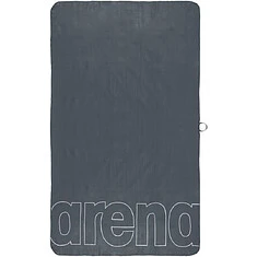 Arena Полотенце SMART PLUS POOL TOWEL grey-white