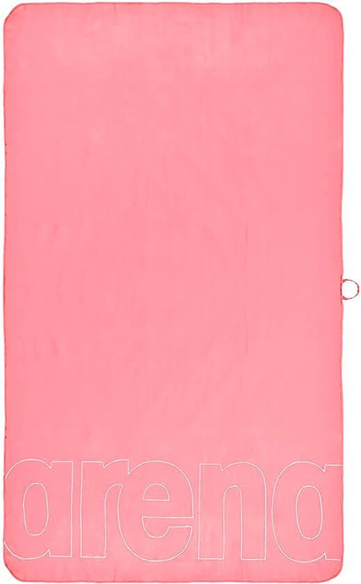 Arena Полотенце SMART PLUS POOL TOWEL pink-white