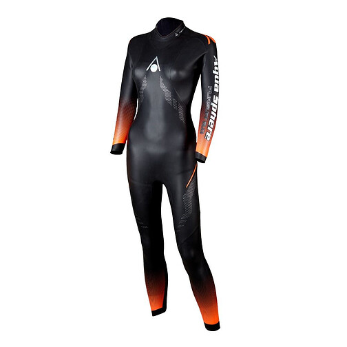 Phelps Гидрокостюм женский Pursuit 2.0 black/orange