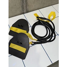 SWELL Резиновый тренажер для зала "Resistance Belt" Yellow light