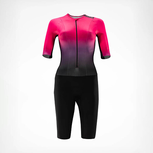 HUUB Стартовый костюм для триатлона Colltive Trisuit Wmns black/rose fade