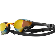 TYR Очки для плавания Tracer-X Elite Racing Mirrored Gold/Orange