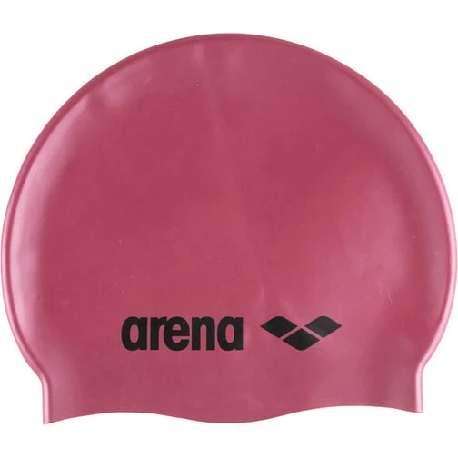 Arena Шапочка для плавания Classic Silicone red_fandango - black
