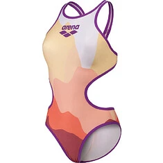 Arena Купальник ARENA ONE MORNING LIGHT TECH BACK purple-rose multi