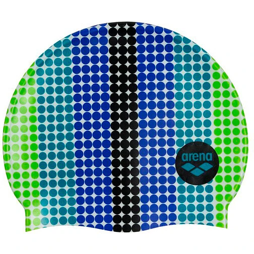 Arena Шапочка для плавания  PRINT JR circle stripe