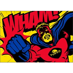 TURBO Полотенце из микрофибры Terry Wham 145x100cm yellow