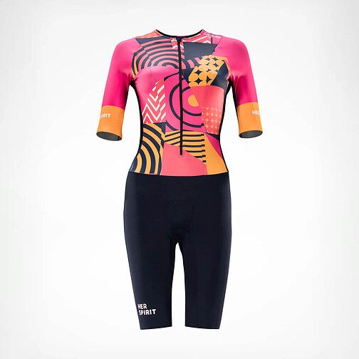 HUUB Стартовый костюм для триатлона Her Spirit Long Course Suit Wmns patchwork