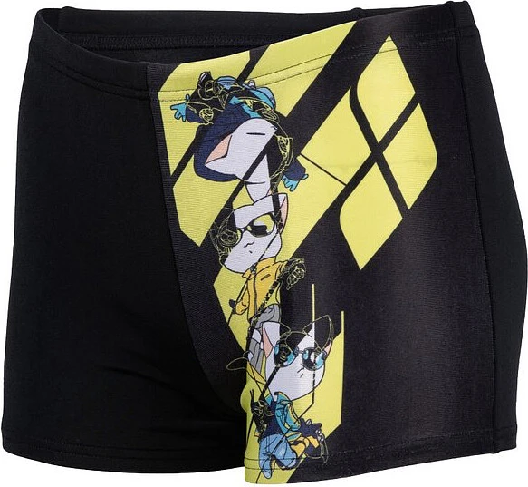 Arena Плавки ARENA CATS JR SWIM SHORT black-multi