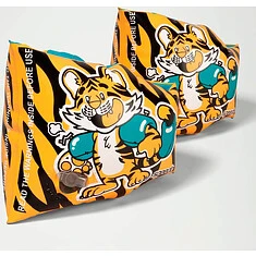 Speedo Нарукавники для плавания Learn to Swim Aanadi Bengali Tiger Cub Armbands orange/green