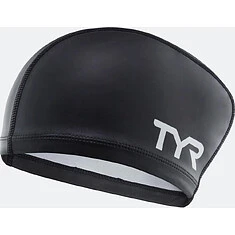 TYR Шапочка для длинных волос Long Hair Silicone Comfort Swim Cap black