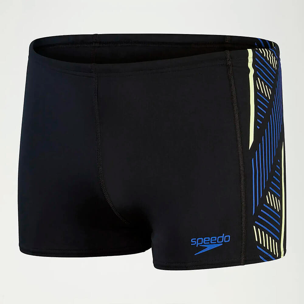 Speedo Плавки спортивные Tech Panel Aquashorts BLACK/BLUE