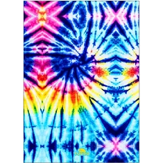 TURBO Полотенце из микрофибры TERRY SWIRL 145x100cm royal