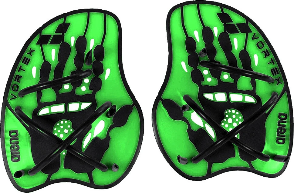 Arena Лопатки для плавания Vortex Evolution Hand Paddle Acid lime-Black
