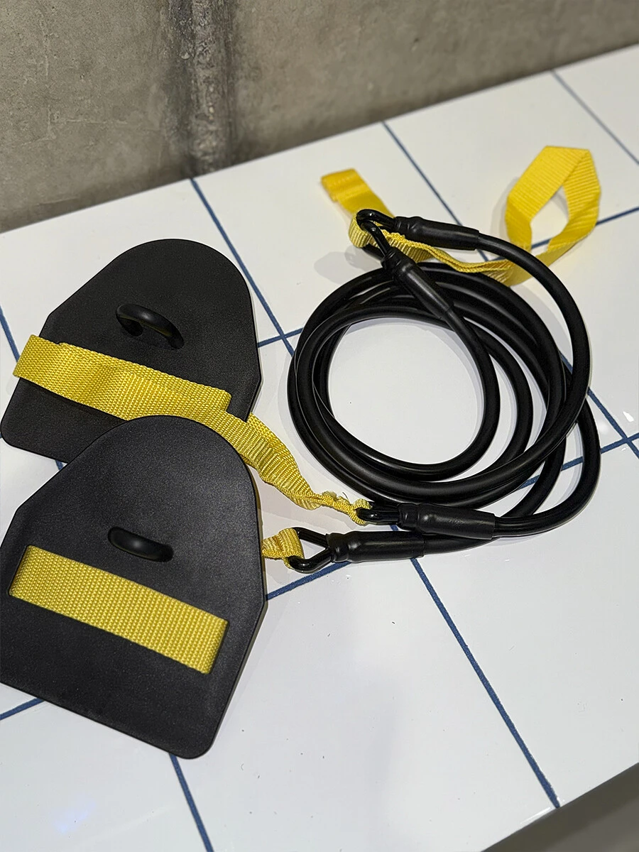 SWELL Резиновый тренажер для зала "Resistance Belt" Yellow light