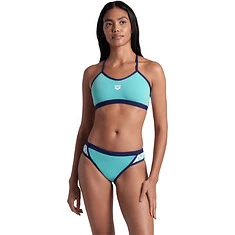 Arena Купальник спортивный ARENA ICONS BIKINI CROSS BACK SOLID water-navy