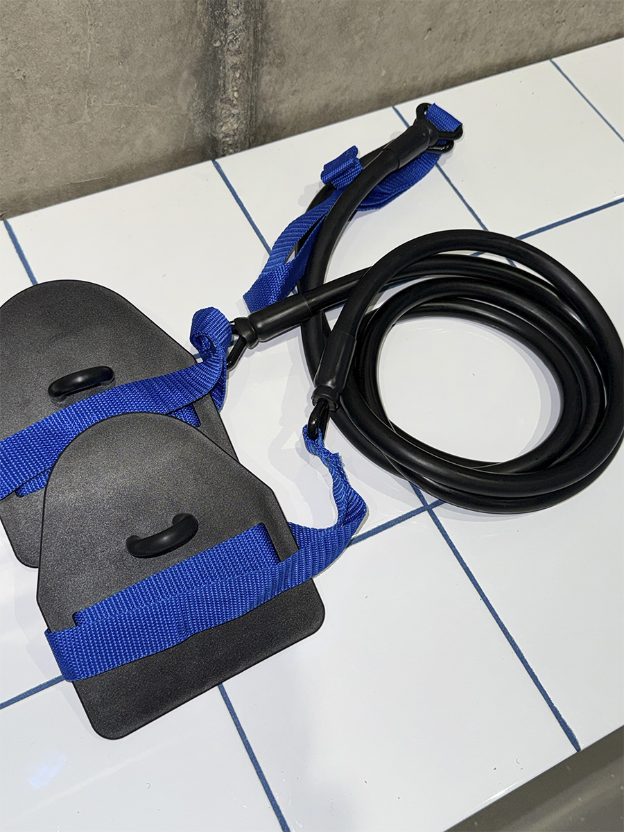 SWELL Резиновый тренажер для зала "Resistance Belt" Blue heavy