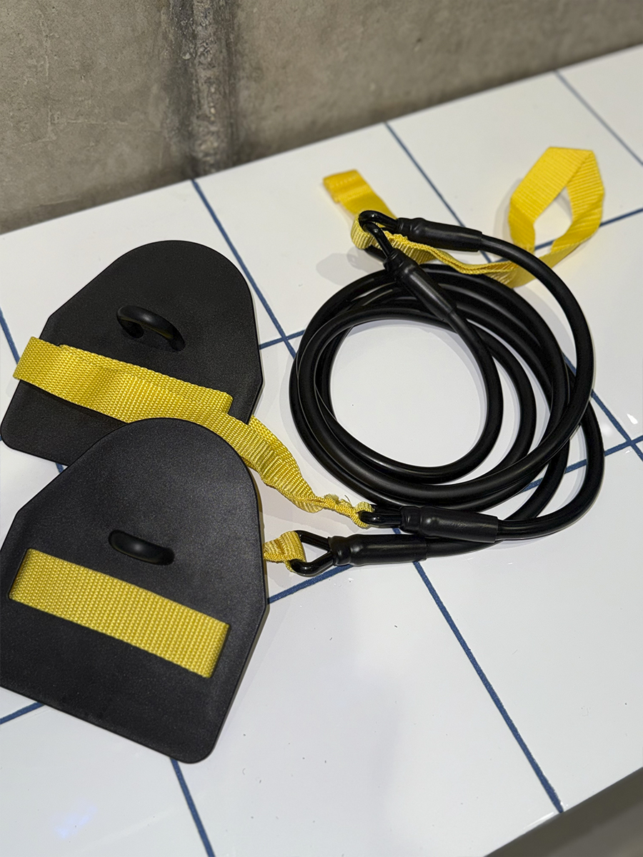 SWELL Резиновый тренажер для зала "Resistance Belt" Yellow light