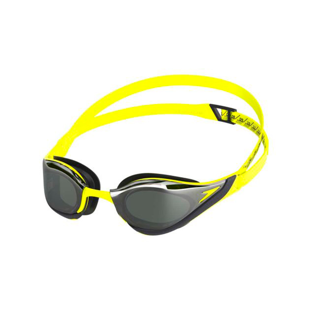 Speedo Очки для плавания Fastskin Pure Focus Mirror Goggles Hyper Yellow/Smoke/Silver