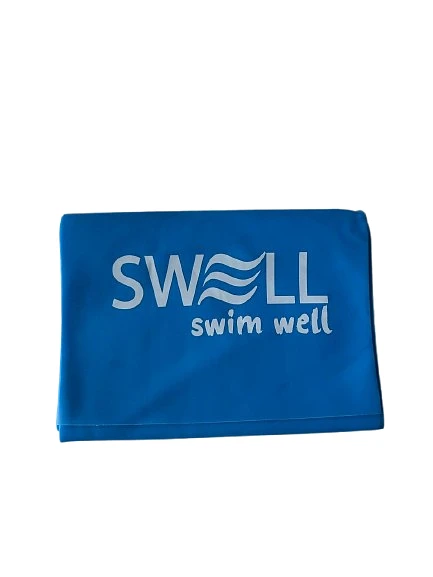 SWELL Тренажер фитнес-резинка (эспандер лента) для тренировок 0.4мм blue