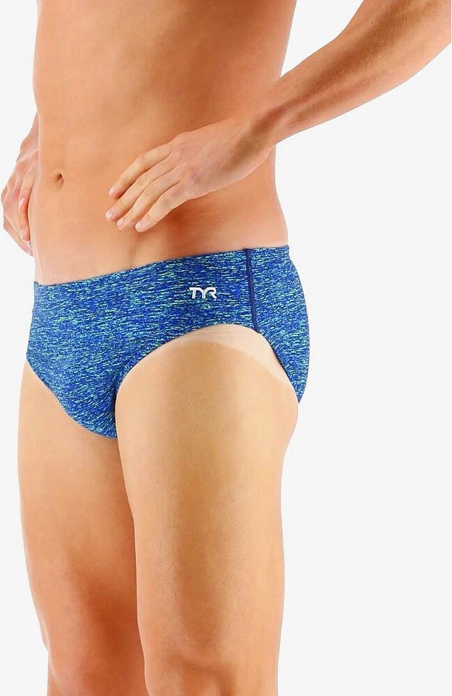 TYR Плавки спортивные Lapped Racer Blue/Green