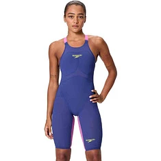 Speedo Гидрокостюм LZR Pure Valor 2.0 Openback Kneeskin Navy/Purple