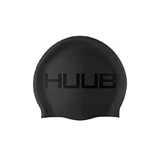 HUUB Шапочка для плавания Silicone Swim Cap Black Suede