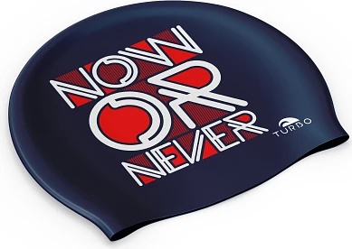 TURBO Шапочка для плавания 'SUEDE' now or never