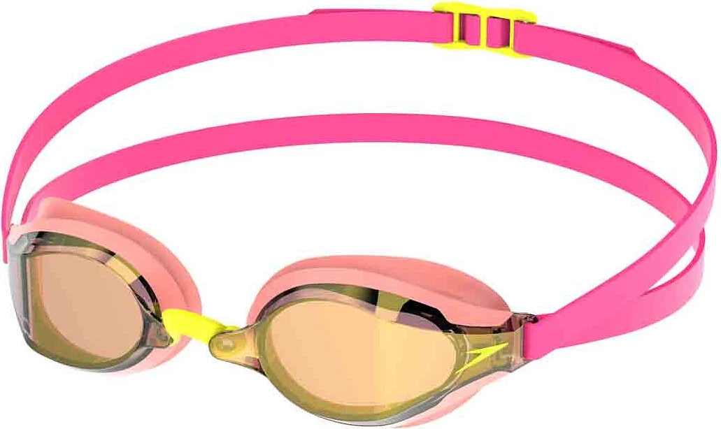 Speedo Очки для плавания Fastskin Speedsocket 2 Mirror Goggles Green/Pink