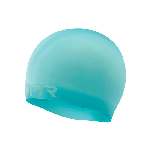 TYR Шапочка для плавания Wrinkle Free Lt. Blue