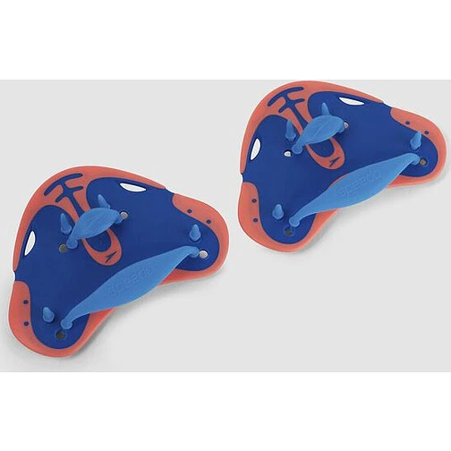 Speedo Лопатки для плавания Finger Paddle blue/orange