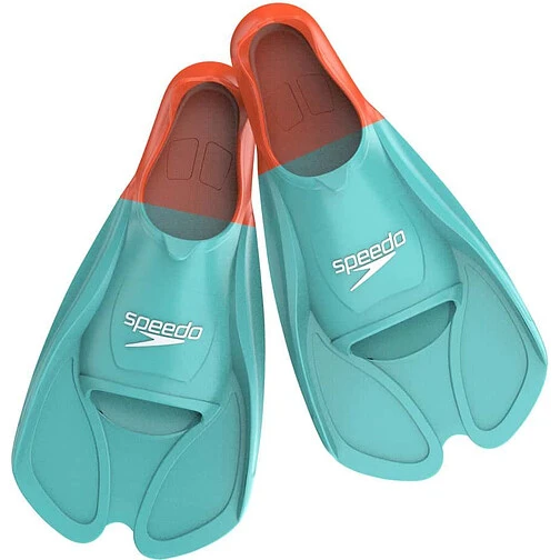 Speedo Ласты для плавания Training Fin Arctic Glass/Volcanic Orange