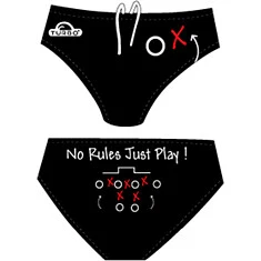 TURBO Плавки спортивные BOY NO RULES black