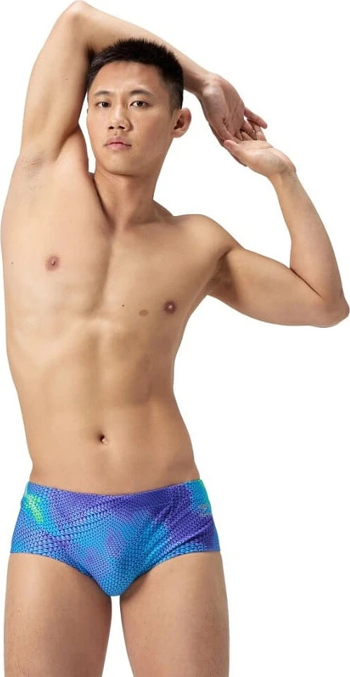Speedo Плавки мужские ML Printed 13.5CM Brief Blue/Green