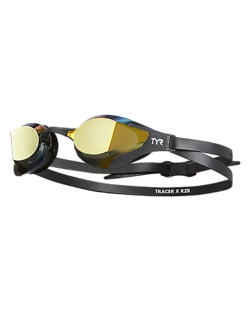 TYR Очки для плавания Tracer-X RZR Racing Mirrored Gold/Black