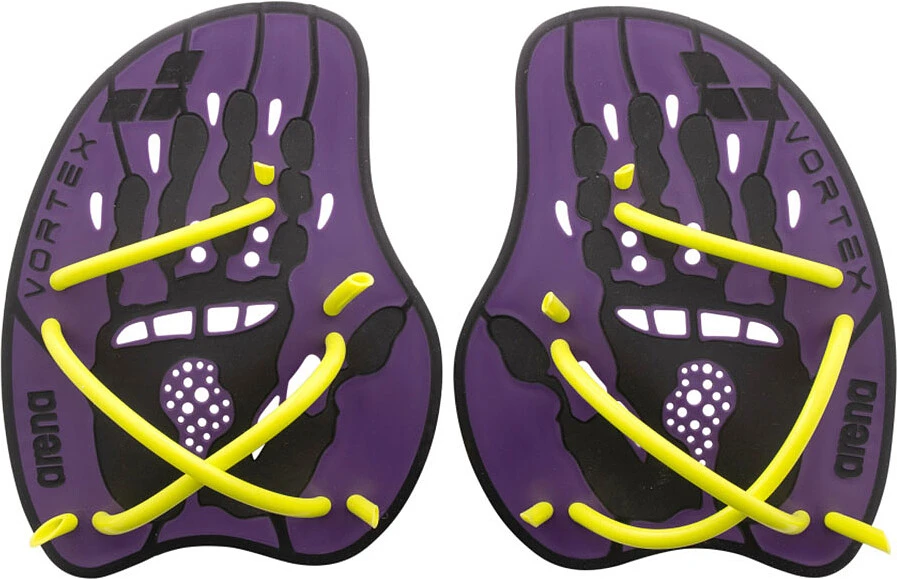 Arena Лопатки для плавания Vortex Evolution Hand Paddle Plum-Artic Lime