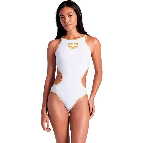 Arena Купальник One BigLogo One Piece white-gold